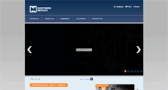 Desktop Screenshot of northernmetalic.com